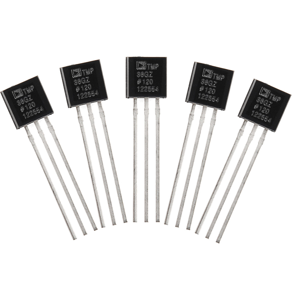 5/10 capteurs de température TMP36 sortie analogique linéaire de précision pour Arduino Raspberry Pi