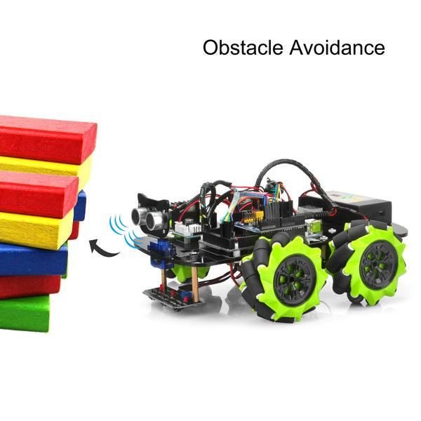 OSOYOO Mecanum Wheel Arduino Robot Car Kit (model 2019016600)