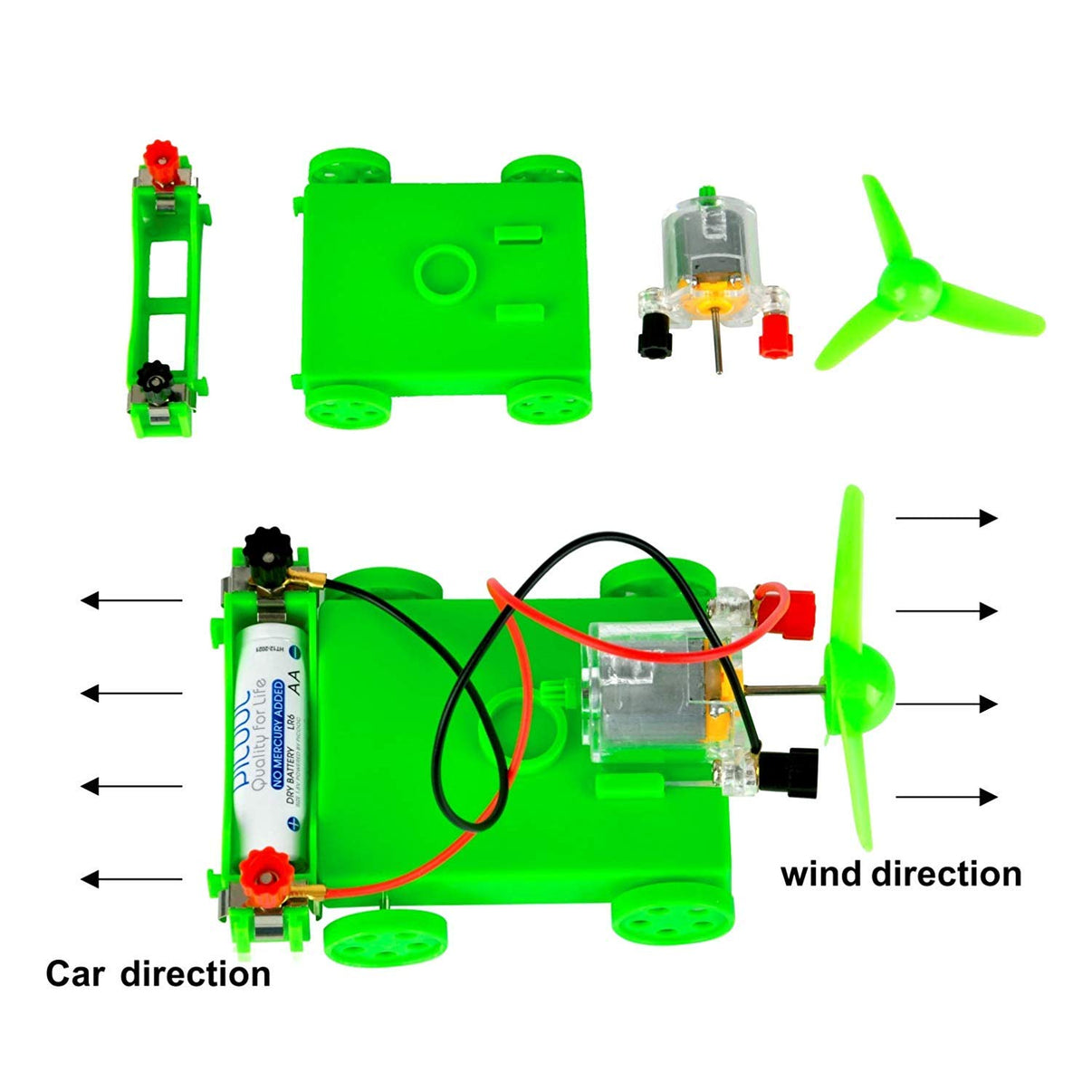 OSOYOO Electrify Learning with kids Electricity Science Kits Ages 612