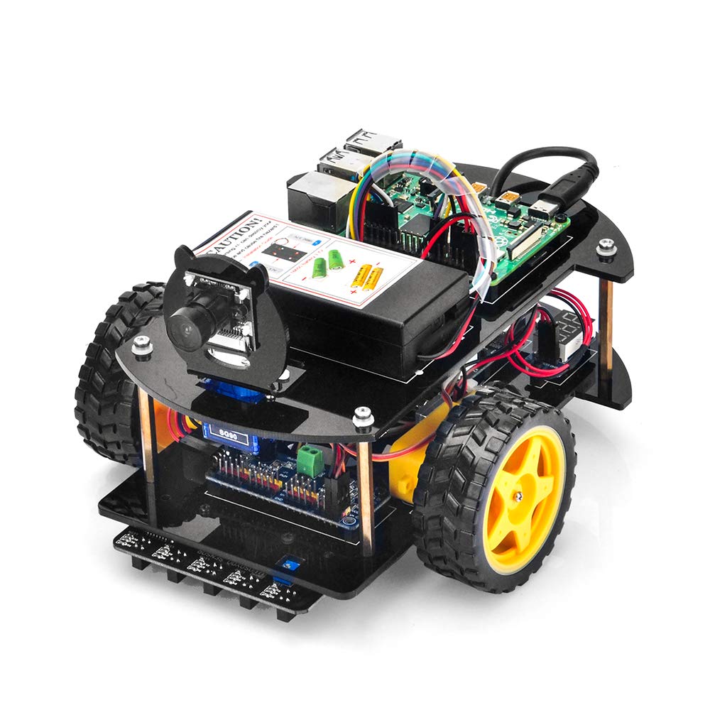 IoT Camera Robotic Car Kit for Raspberry Pi FREE SHIPPING to Europe,US